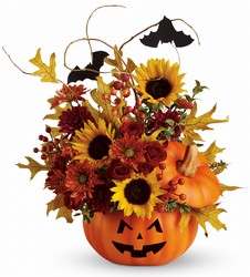 Teleflora's Trick Treat Bouquet from Schultz Florists, flower delivery in Chicago
